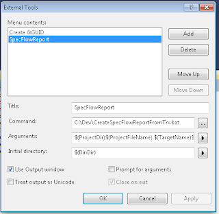 configuring external tools